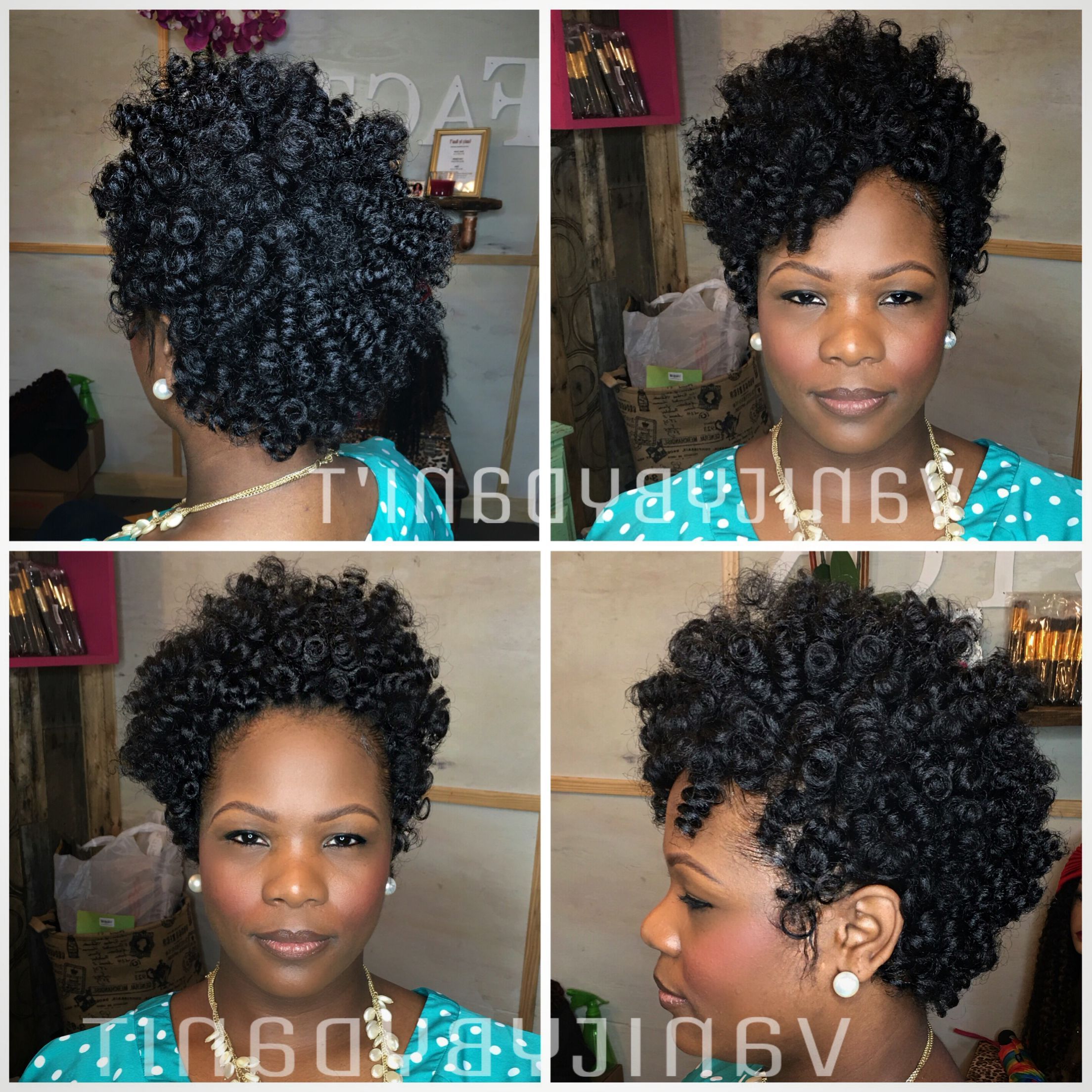 Hands Down Best Looking Crochet Tapered Cut@vanitybydanit Using Within Soft Curly Tapered Pixie Hairstyles (View 2 of 20)