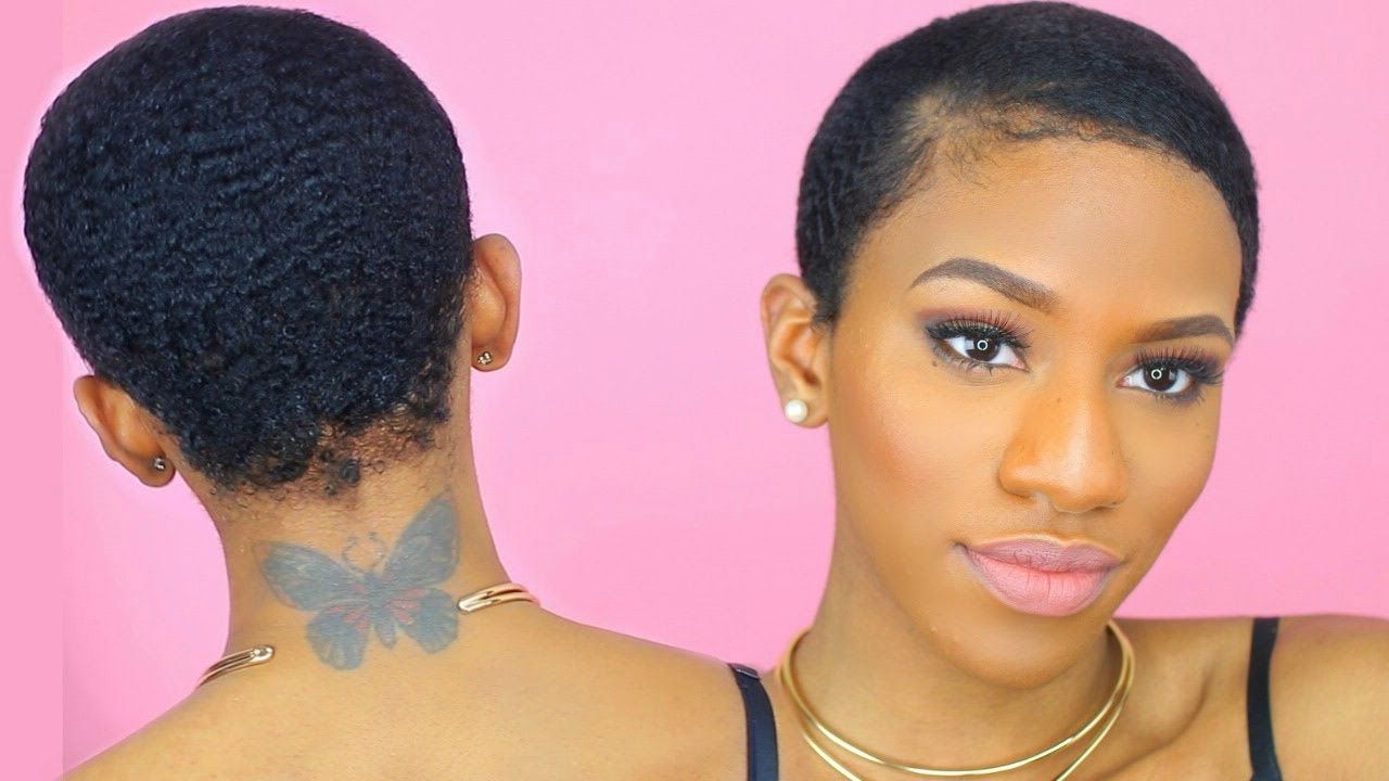 How To Slick Back Short Natural Hair – Youtube Pertaining To Sleeked Down Pixie Hairstyles With Texturizing (View 1 of 20)