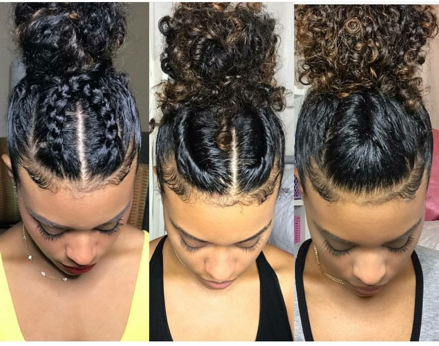 Latest Naturally Curly Ponytail Hairstyles Throughout Pinterest: @bruhitsjazzy (View 16 of 20)
