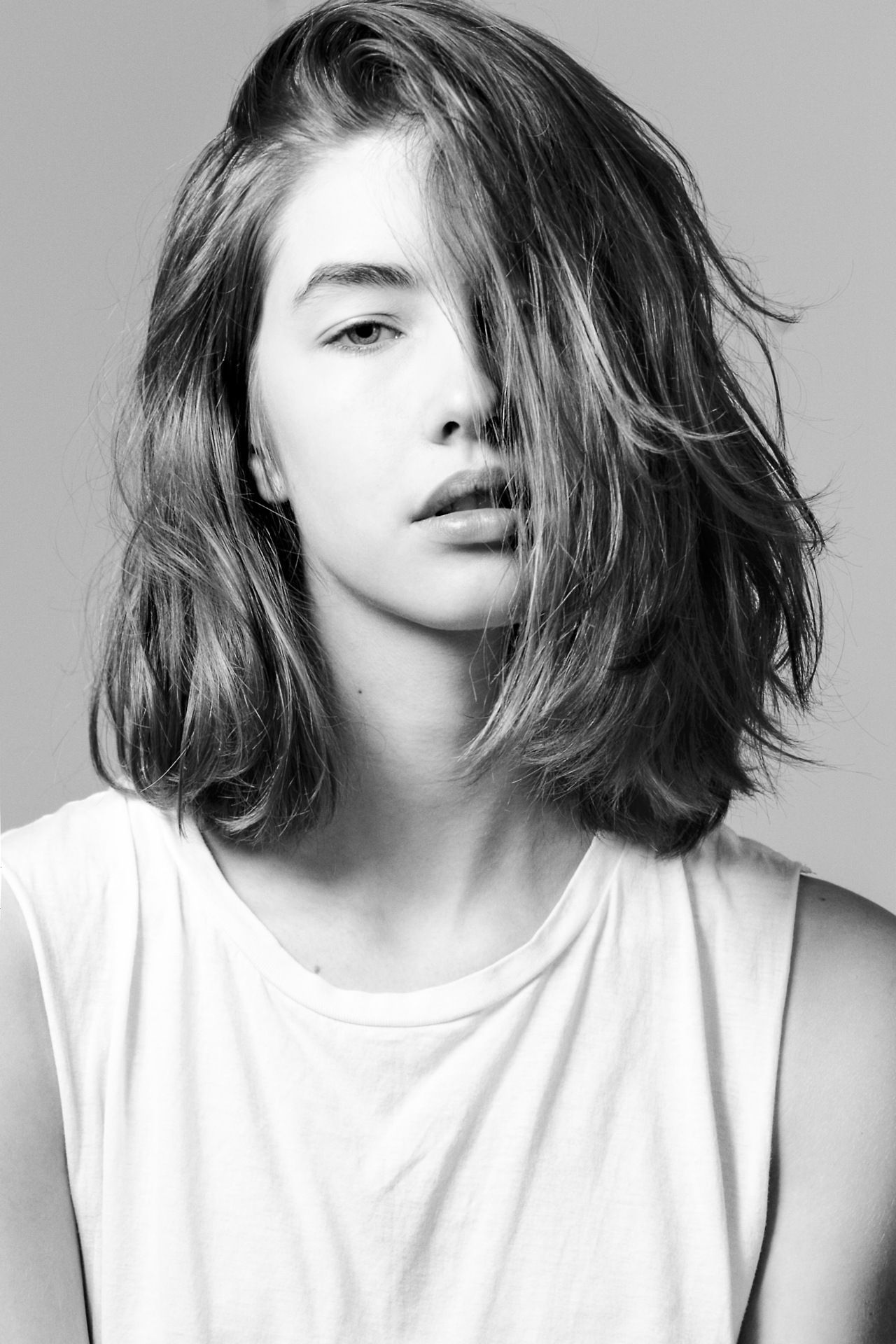 Length + Side Part #bob #longbob #hair | Hair | Pinterest | Bobs Throughout Side Parted Messy Bob Hairstyles For Wavy Hair (View 11 of 20)