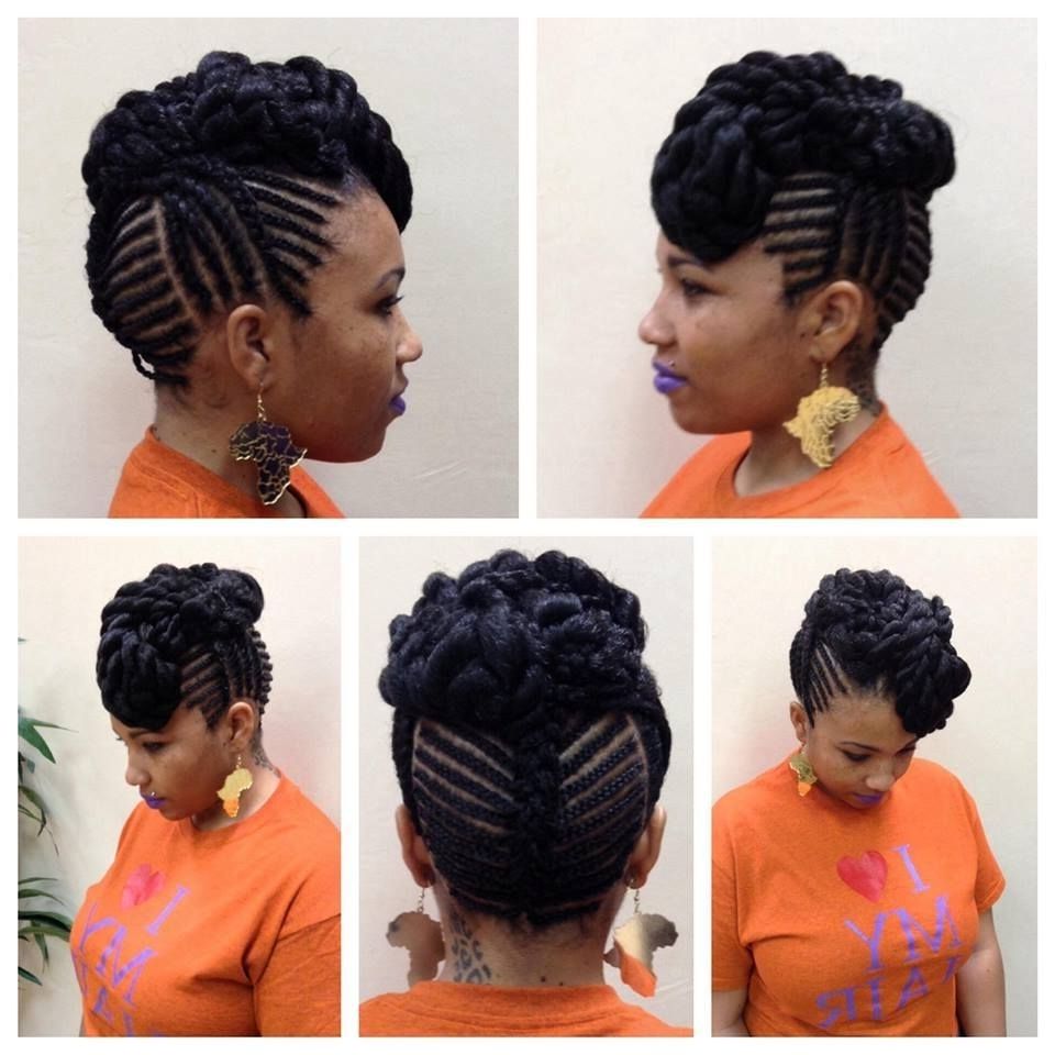 Natural Braided Undo. Great Protective Style (View 15 of 20)