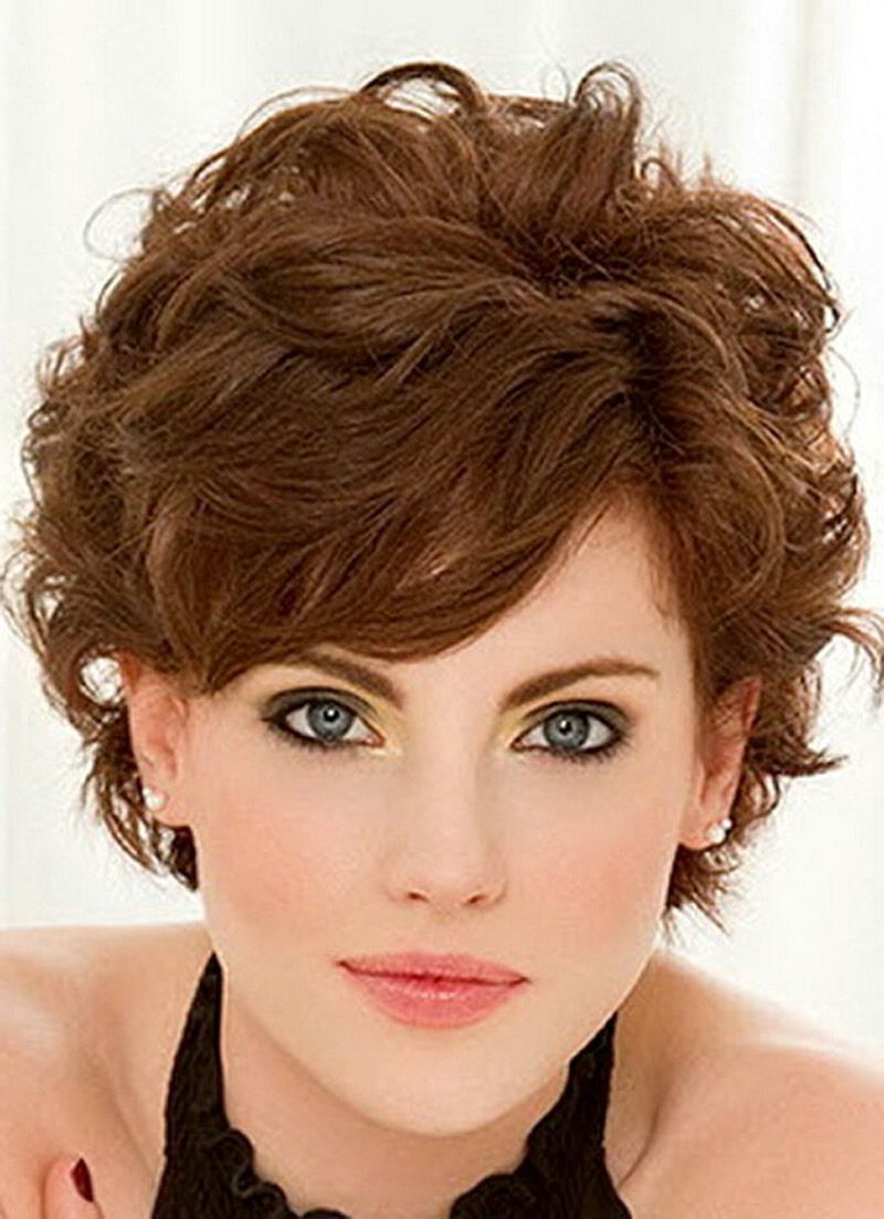 Short Fine Curly Hair Haircuts Short Hairstyles For Fine Wavy Hair Intended For Layered Haircuts For Short Curly Hair (View 1 of 20)