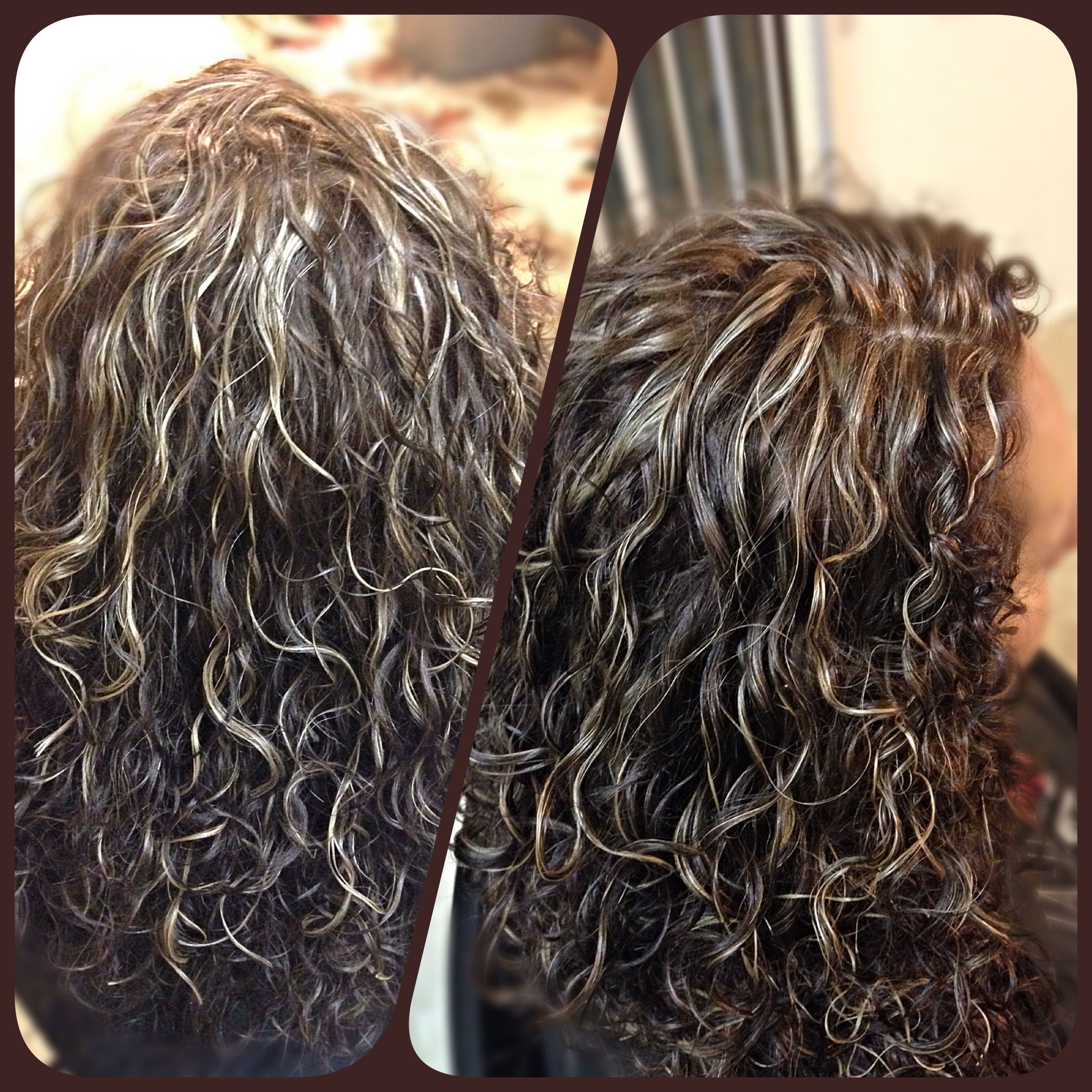 Subtle Blonde+caramel Highlights Med Brown Hair Color Naturally With Black Wet Curly Bob Hairstyles With Subtle Highlights (View 15 of 20)