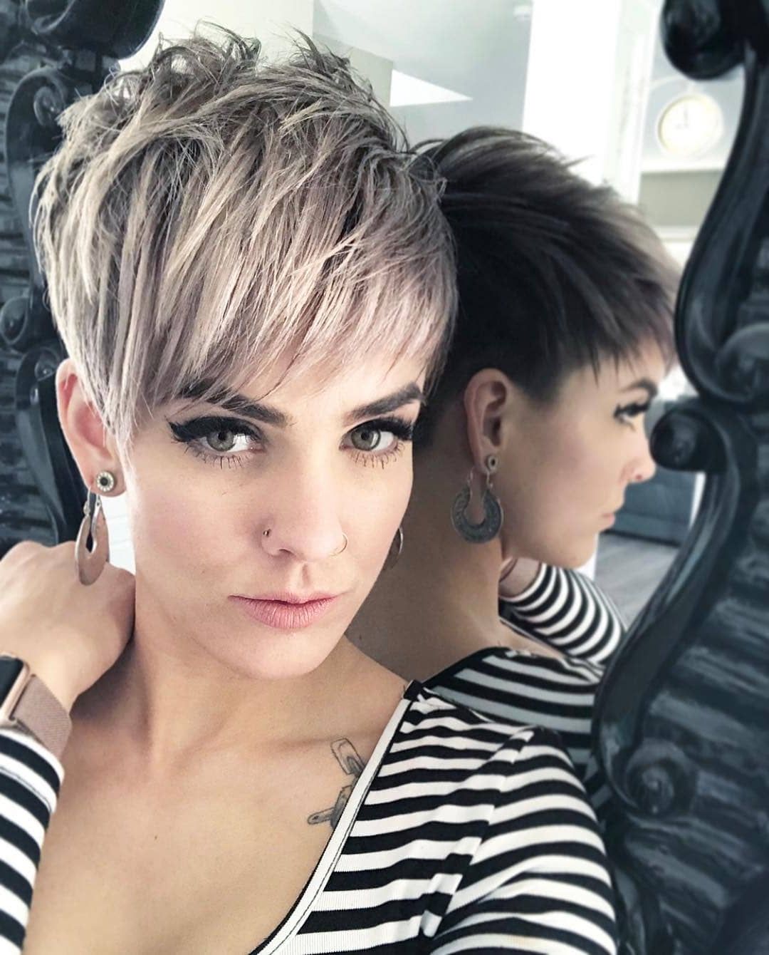Top 10 Most Flattering Pixie Haircuts For Women, Short Hair Styles 2019 For Layered Pixie Hairstyles With An Edgy Fringe (View 7 of 20)