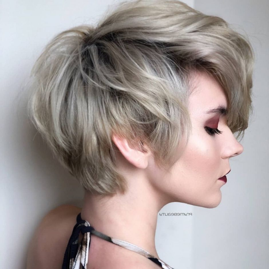 Top 10 Trendy, Low Maintenance Short Layered Hairstyles For 2018 Pertaining To Short Layered Hairstyles (View 9 of 20)