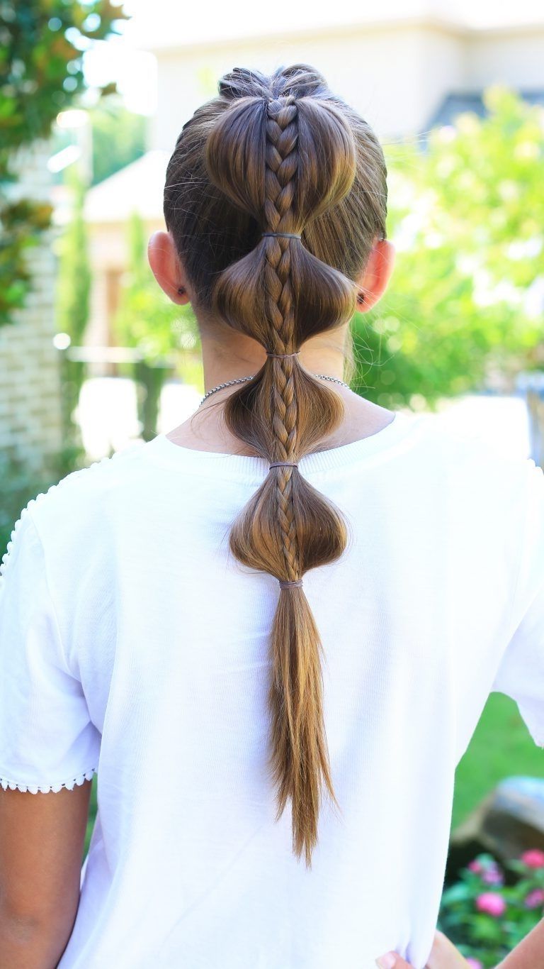 Top French Braid Into Plain Braid On Top (View 1 of 20)