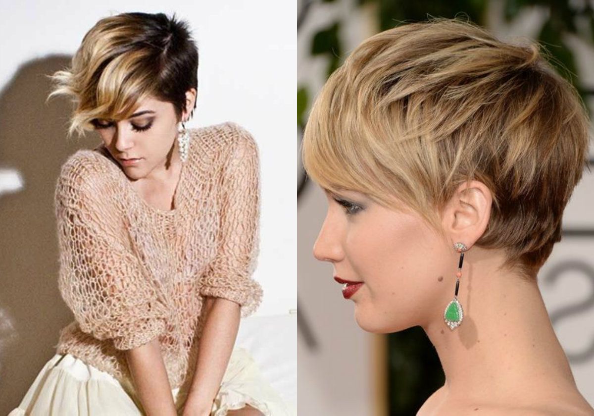 Vivacious Short Pixie Haircuts With Highlights | Hairdrome Within Dirty Blonde Pixie Hairstyles With Bright Highlights (View 20 of 20)