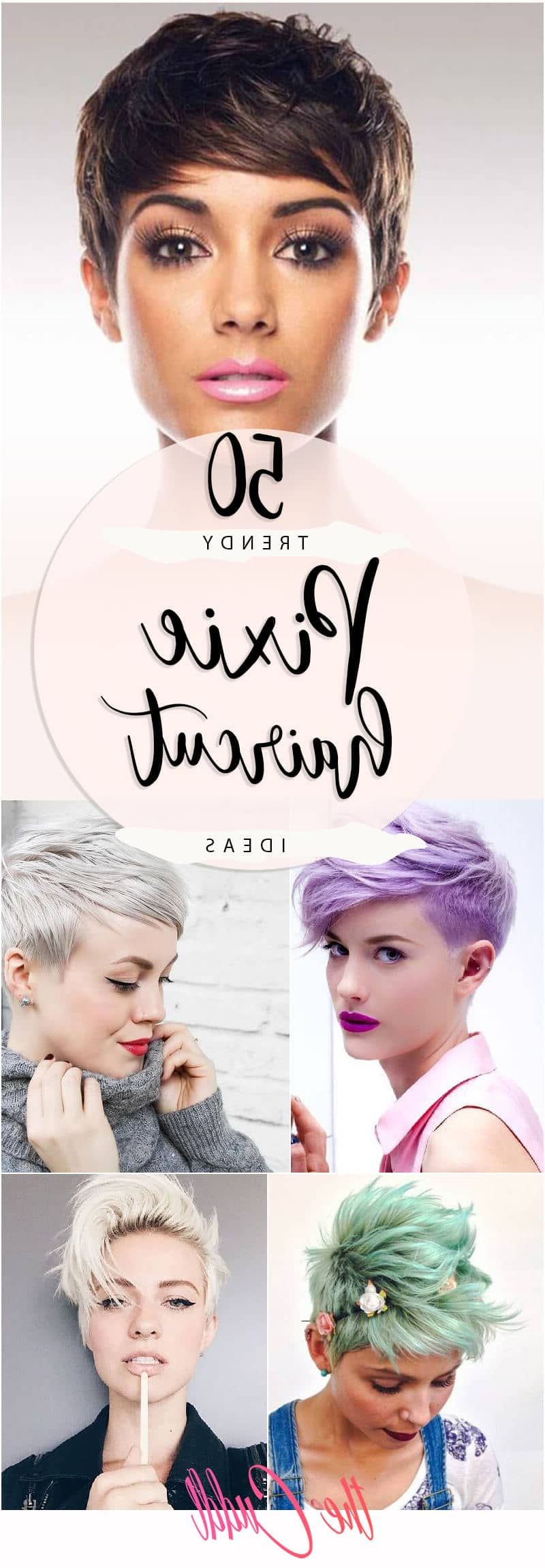 50 Pixie Haircuts You'll See Trending In 2018 Intended For Youthful Pixie Haircuts (Gallery 20 of 20)