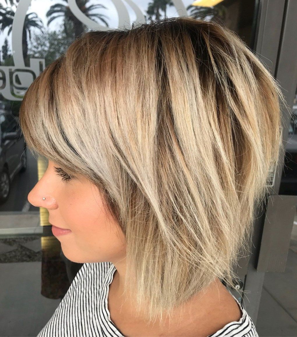 60 Beautiful And Convenient Medium Bob Hairstyles In 2018 | Hair Regarding Wispy Silver Bob Hairstyles (View 7 of 20)