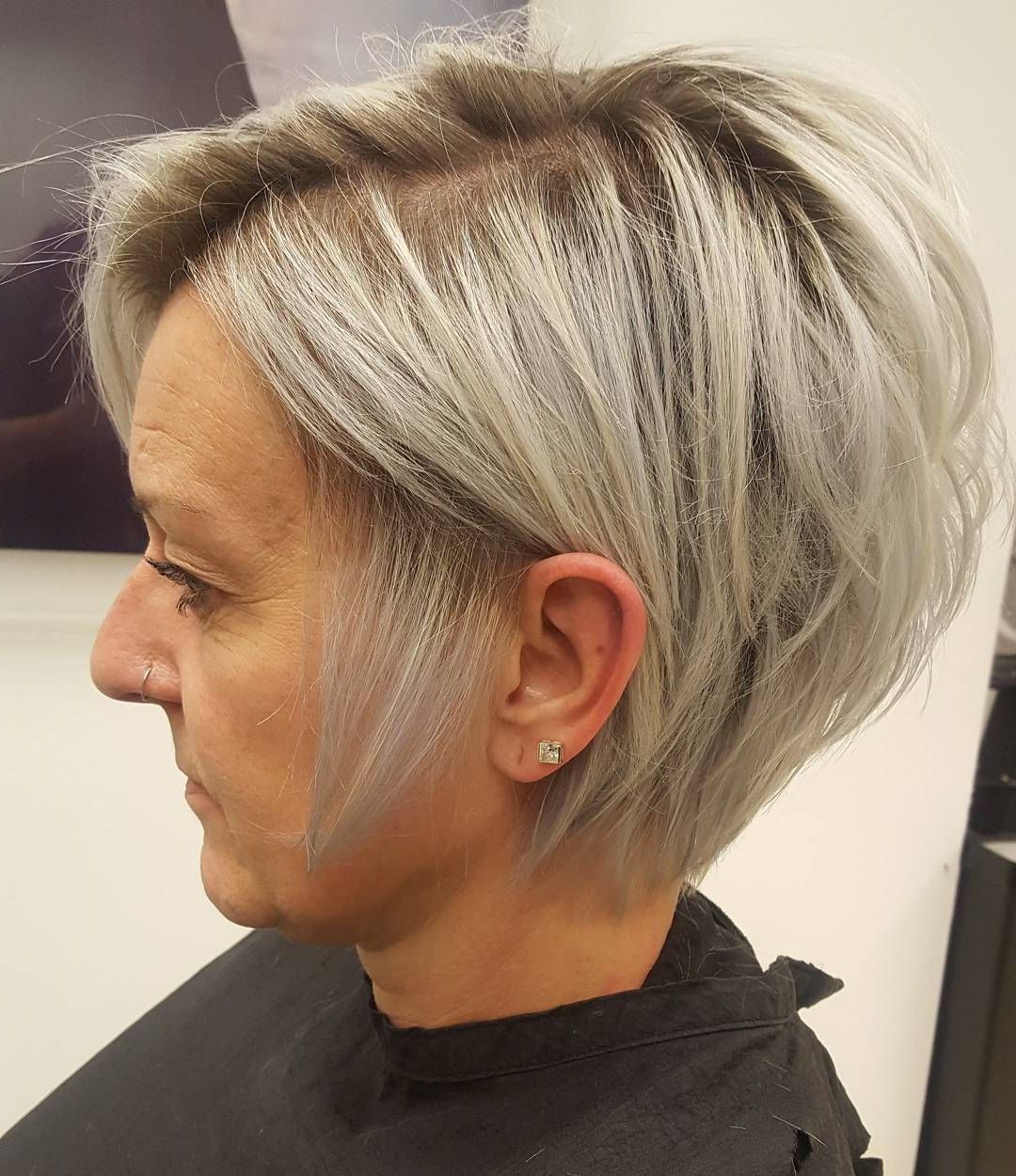90 Classy And Simple Short Hairstyles For Women Over 50 | Blonde In Long Ash Blonde Pixie Hairstyles For Fine Hair (View 1 of 20)
