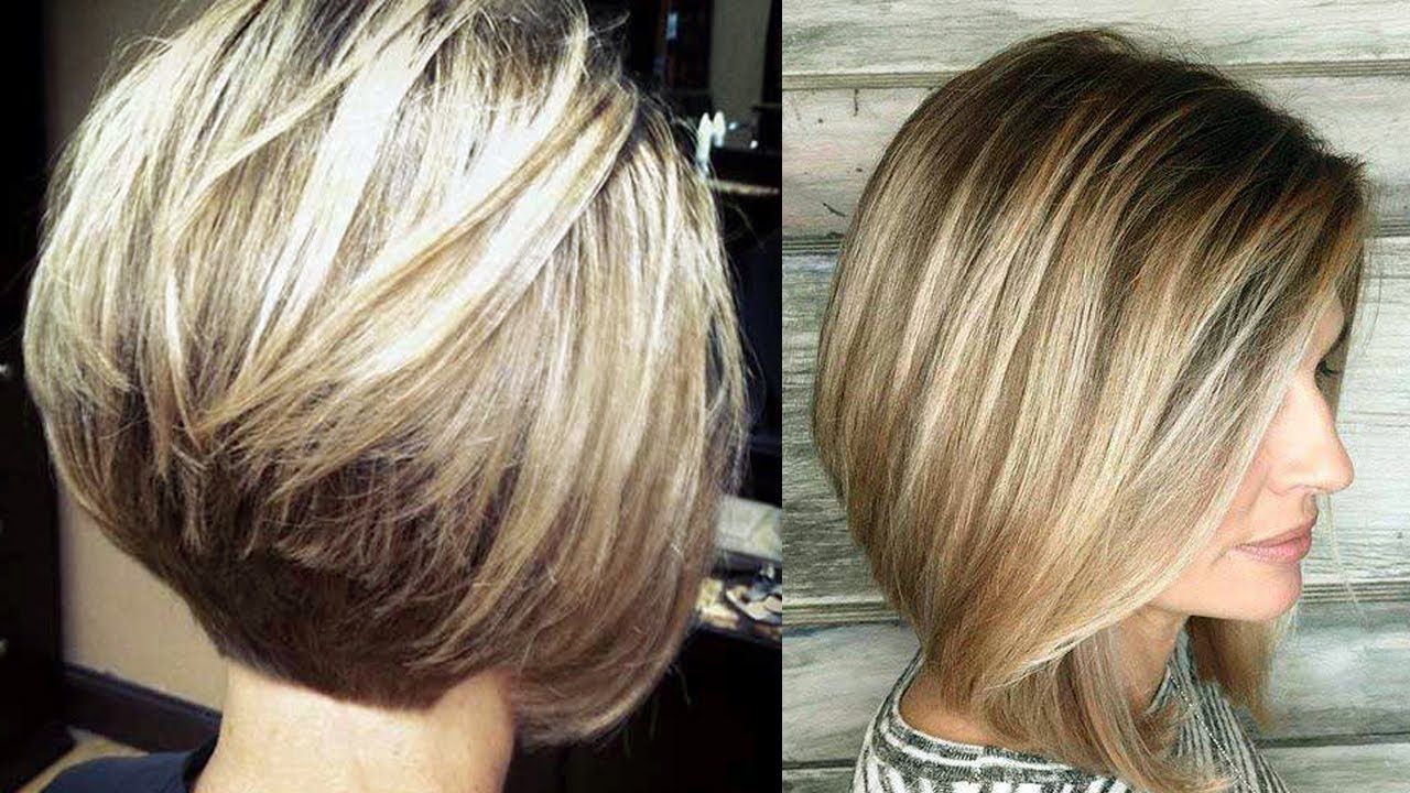 Amazing Bob Hairstyles For Women With Thin Hair & Fine Hair – Youtube Within Layered Bob Hairstyles For Fine Hair (View 4 of 20)