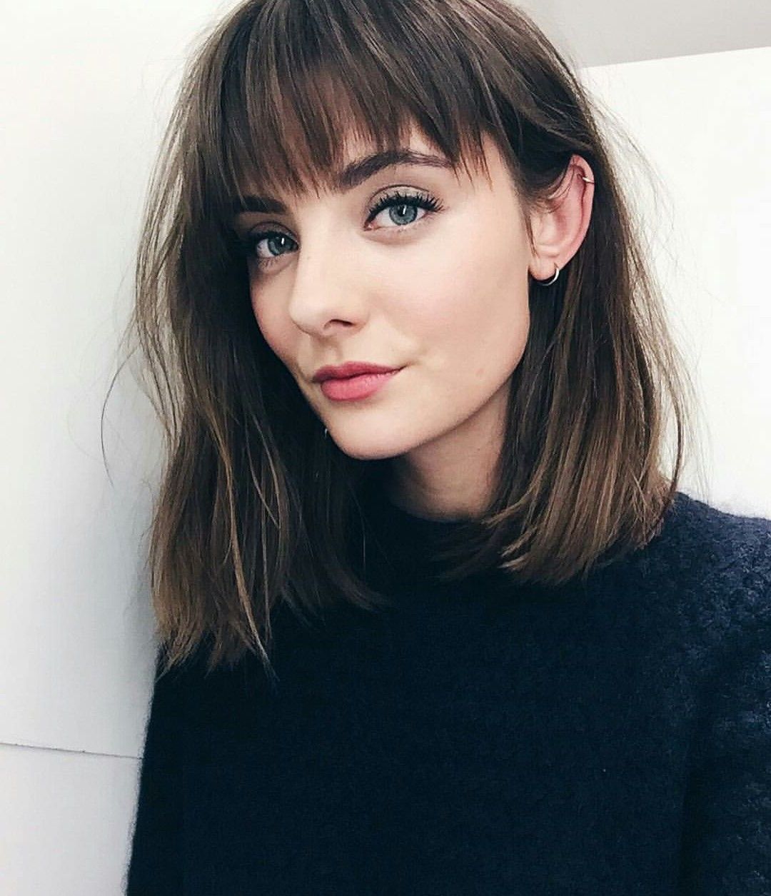 Bob Hairstyles To Inspire Your New Seasonal Look | L O C K S In Straight Bob Hairstyles With Bangs (View 5 of 20)
