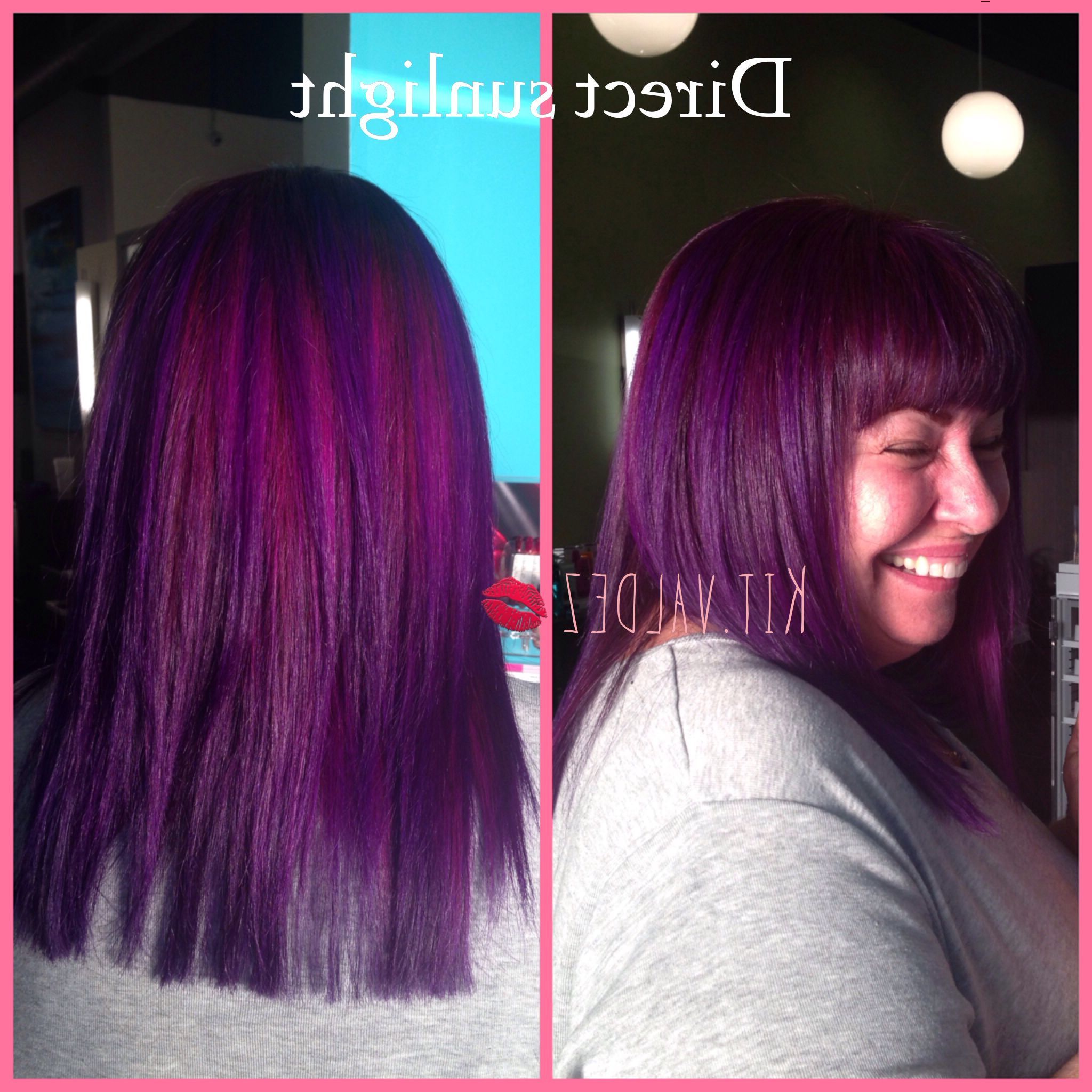 Direct Sunlight Purple Haze | Hairstyles/makeupme | Pinterest Pertaining To Purple Haze Hairstyles (View 1 of 20)