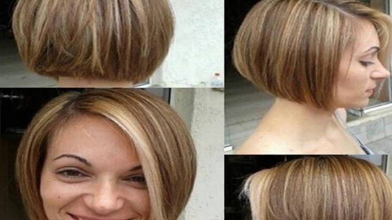 Short Bob Hairstyles Layered, Stacked, Wavy And Angled Bob Cuts Intended For Rounded Bob Hairstyles With Stacked Nape (View 20 of 20)