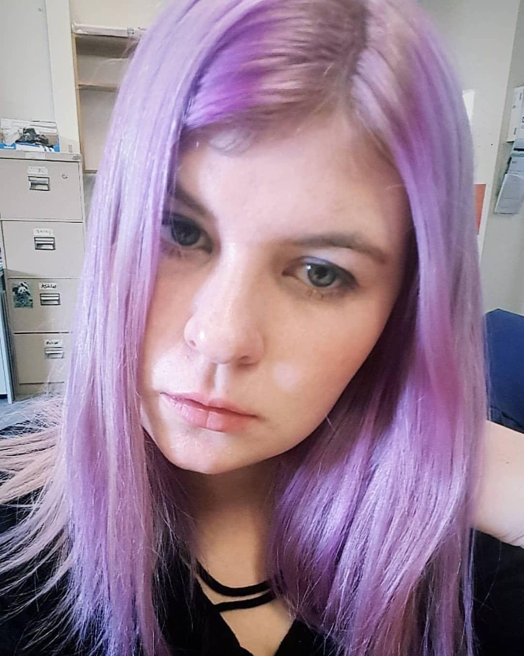 Stoked At How This Colour Turned Out. It's Manic Panic Purple Haze With Purple Haze Hairstyles (Gallery 19 of 20)