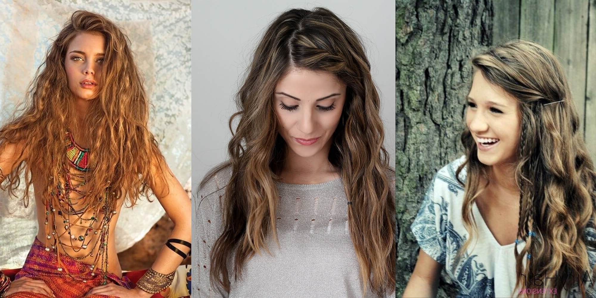 10 Best Chic And Creative Boho Hairstyles Intended For Most Current Bohemian Medium Hairstyles (View 4 of 20)