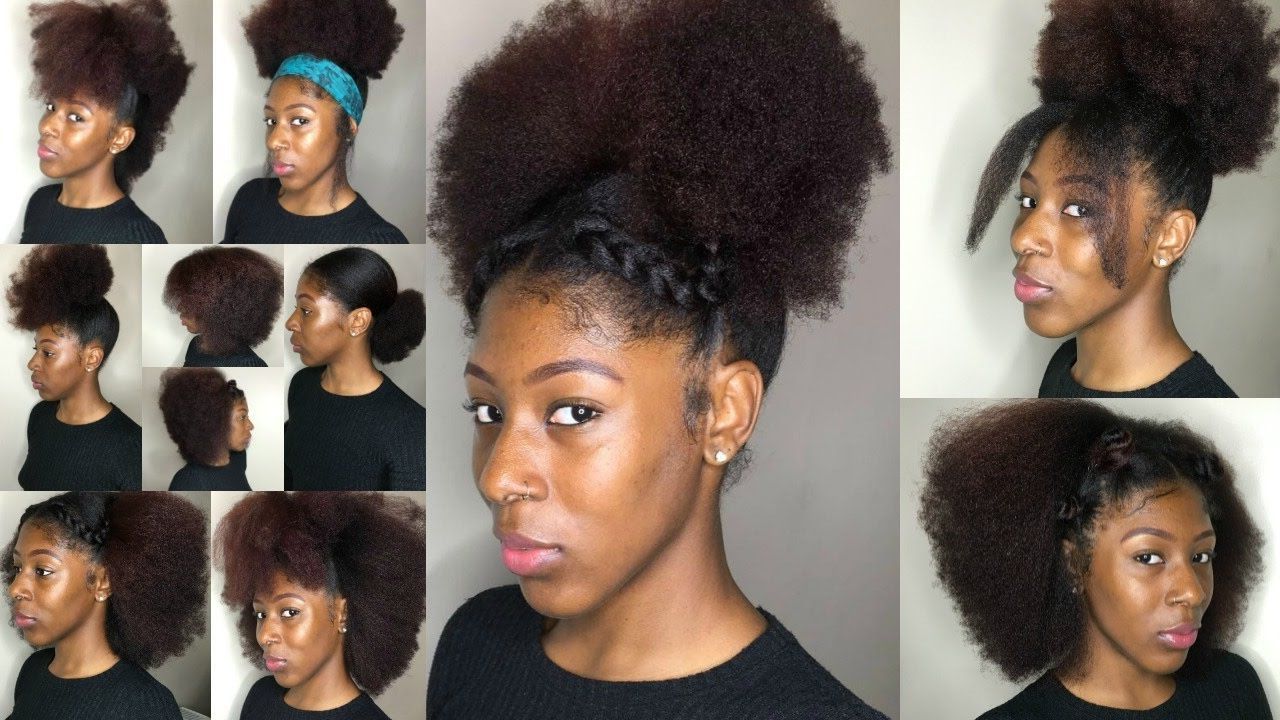 16 Natural Hairstyles For Black Women (View 20 of 20)