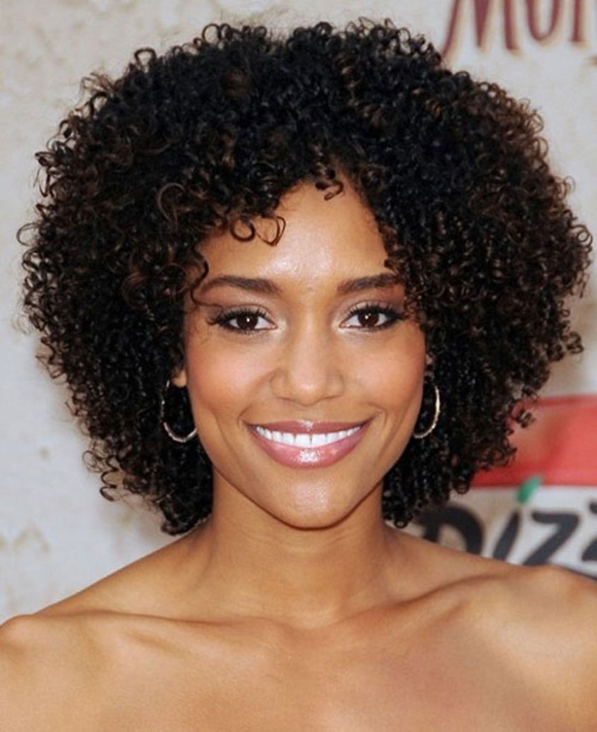 2017 Curly Medium Hairstyles For Black Women With Black Hairstyles: 55 Of The Best Hairstyles For Black Women (View 17 of 20)