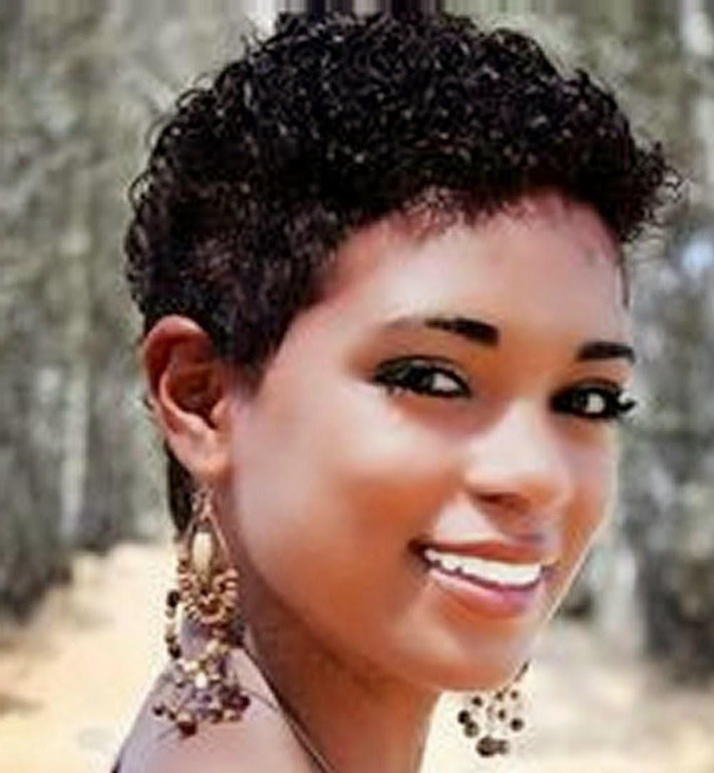 2017 Medium Haircuts For African American Women With Round Faces Intended For Hair Cuts : Naturally Curly Haircuts Naturally Curly Haircuts  (View 16 of 20)