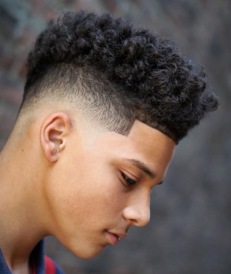 2017 Medium Haircuts For Black Curly Hair In The Best Haircuts For Black Boys (View 18 of 20)