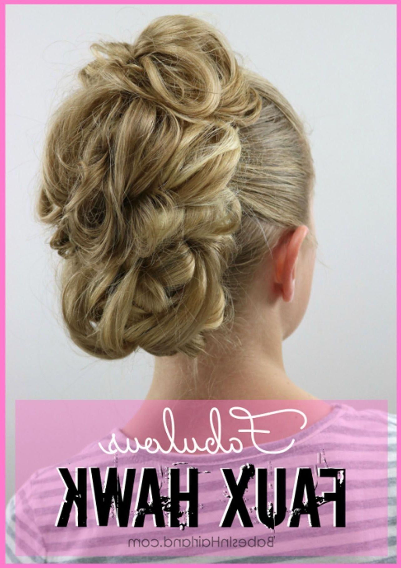 2017 Retro Pop Can Updo Faux Hawk Hairstyles Within This Easy And Fabulous Faux Hawk Will Have You Turning Heads And (View 14 of 20)