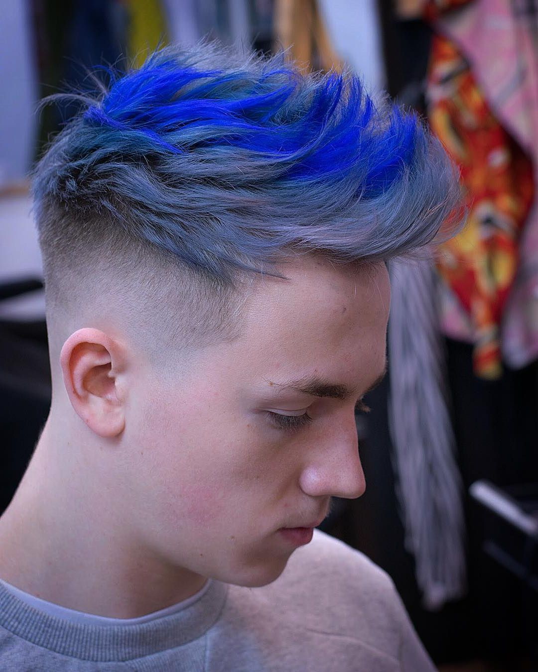 2017 Textured Blue Mohawk Hairstyles Pertaining To Latest Men's Hairstyles 2018 – Mens Hairstyle Swag (View 12 of 20)