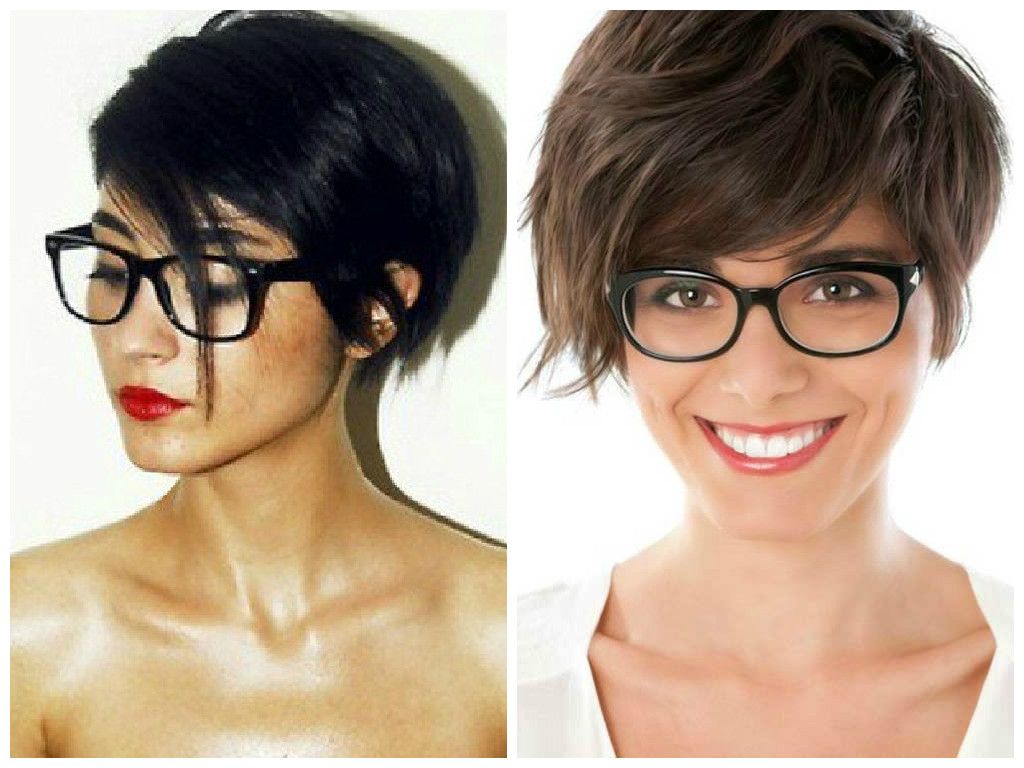2018 Medium Hairstyles For Women Who Wear Glasses Intended For The Best Short Hairstyles To Wear With Glasses – Hair World Magazine (View 5 of 20)