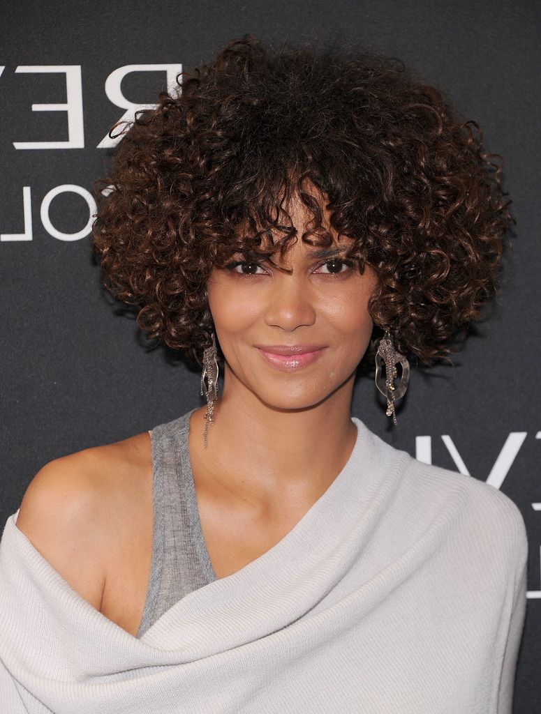 25 Short Curly Hairstyles For 2016 – The Xerxes Within Popular Curly Medium Hairstyles Black Women (View 9 of 20)