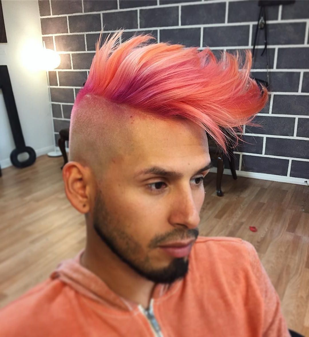 92 Me Gusta, 9 Comentarios – Alexander Peuchot (@alexanderpeuchot In Recent Hot Pink Fire Mohawk Hairstyles (View 19 of 20)