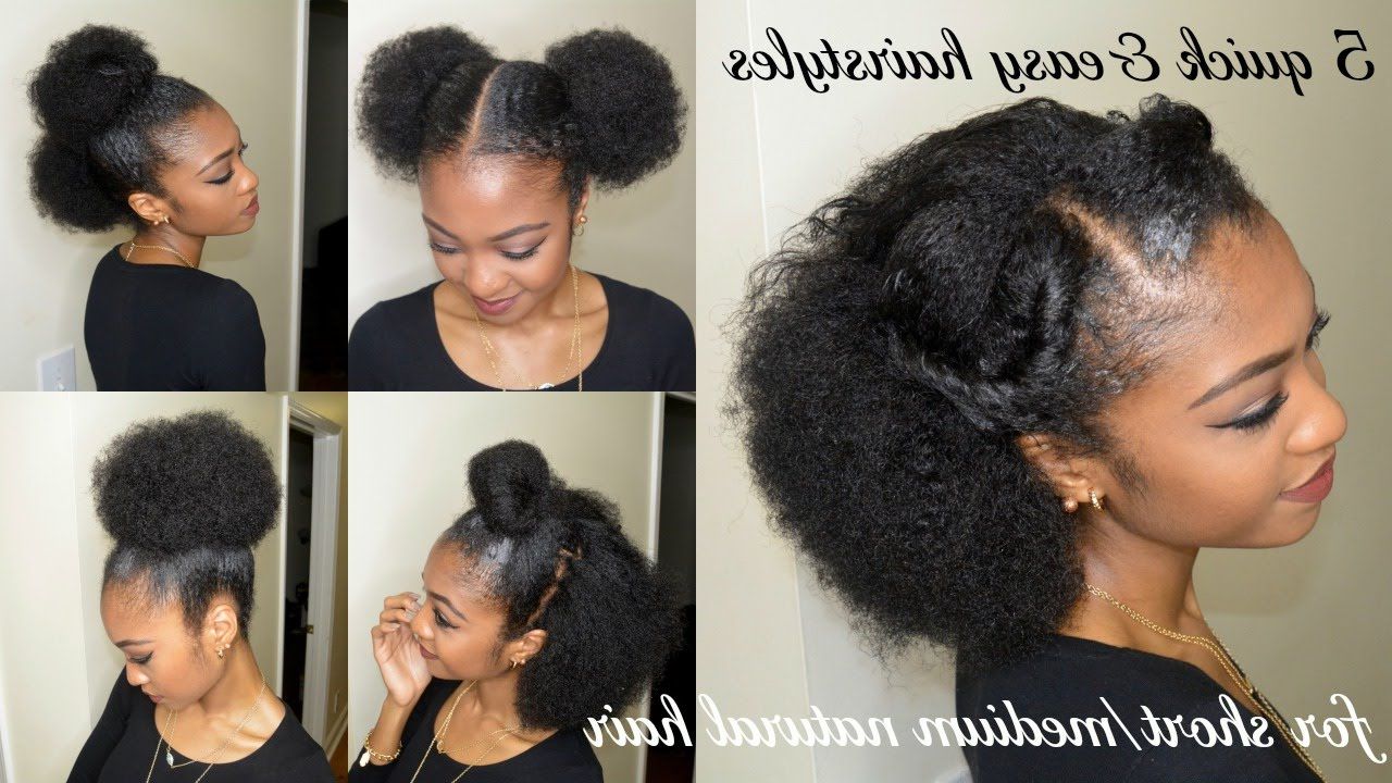 A Guide To Choosing Short Or Medium Hairstyles For Black Women Pertaining To Best And Newest Medium Haircuts For Black Women With Natural Hair (View 2 of 20)