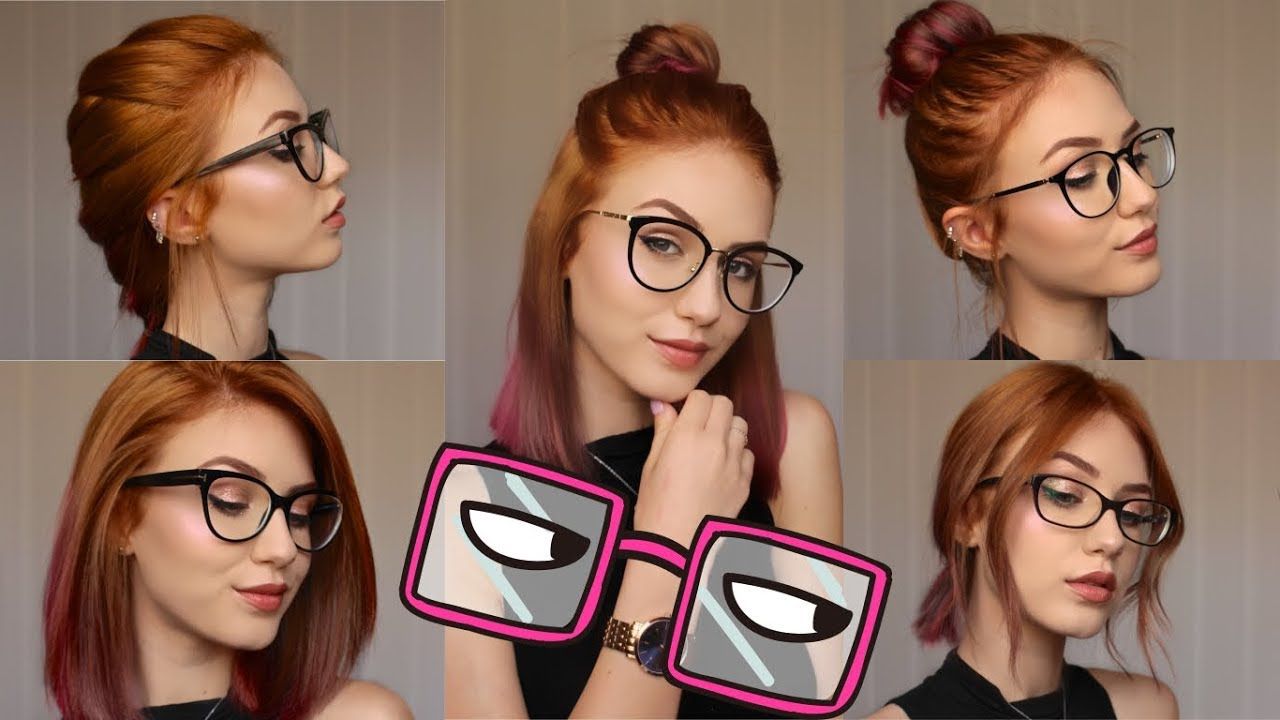 Best And Newest Medium Haircuts With Bangs And Glasses With Regard To 5 Hairstyles For Different Glasses (View 18 of 20)