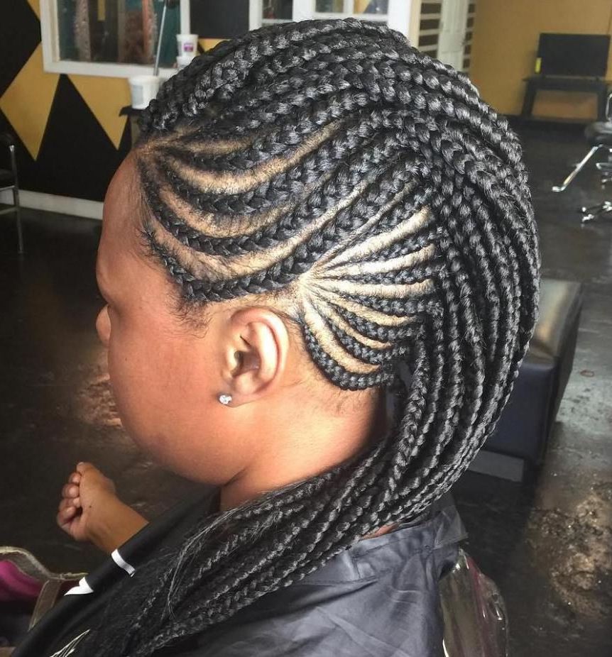 Black Hairstyles Within Favorite Braided Mohawk Haircuts (View 1 of 20)