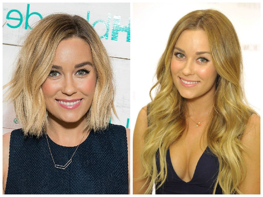 Celebrity Hair Transformations From Long To Shorter Hair – Hair Within Most Current Lauren Conrad Medium Hairstyles (View 9 of 20)