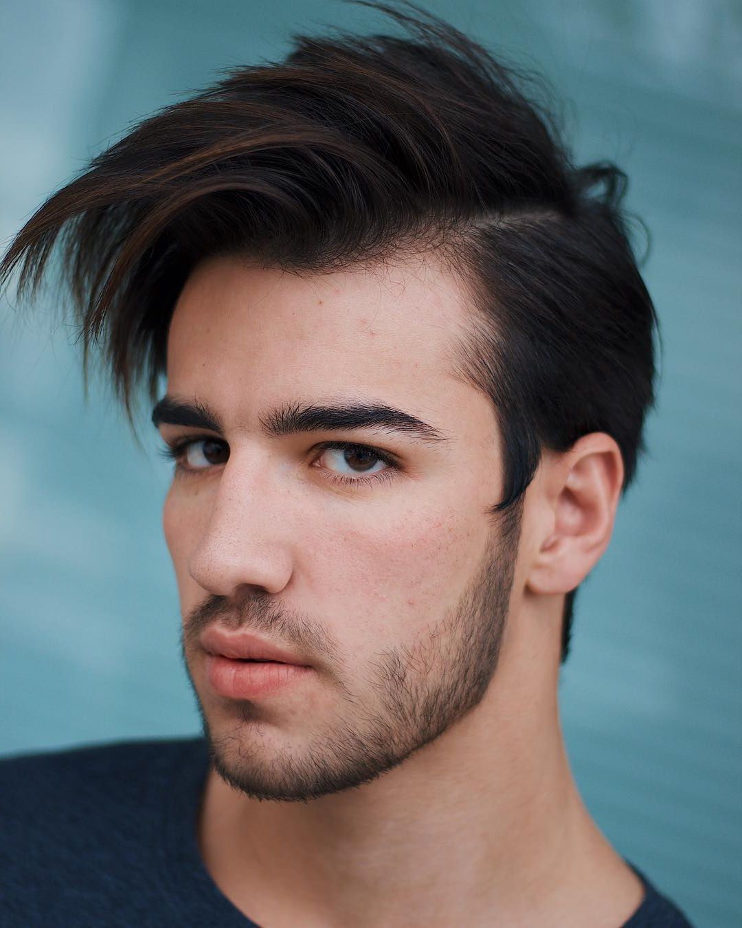 Cool Men's Medium Length Haircuts 2018 Pertaining To Preferred One Side Medium Haircuts (View 10 of 20)