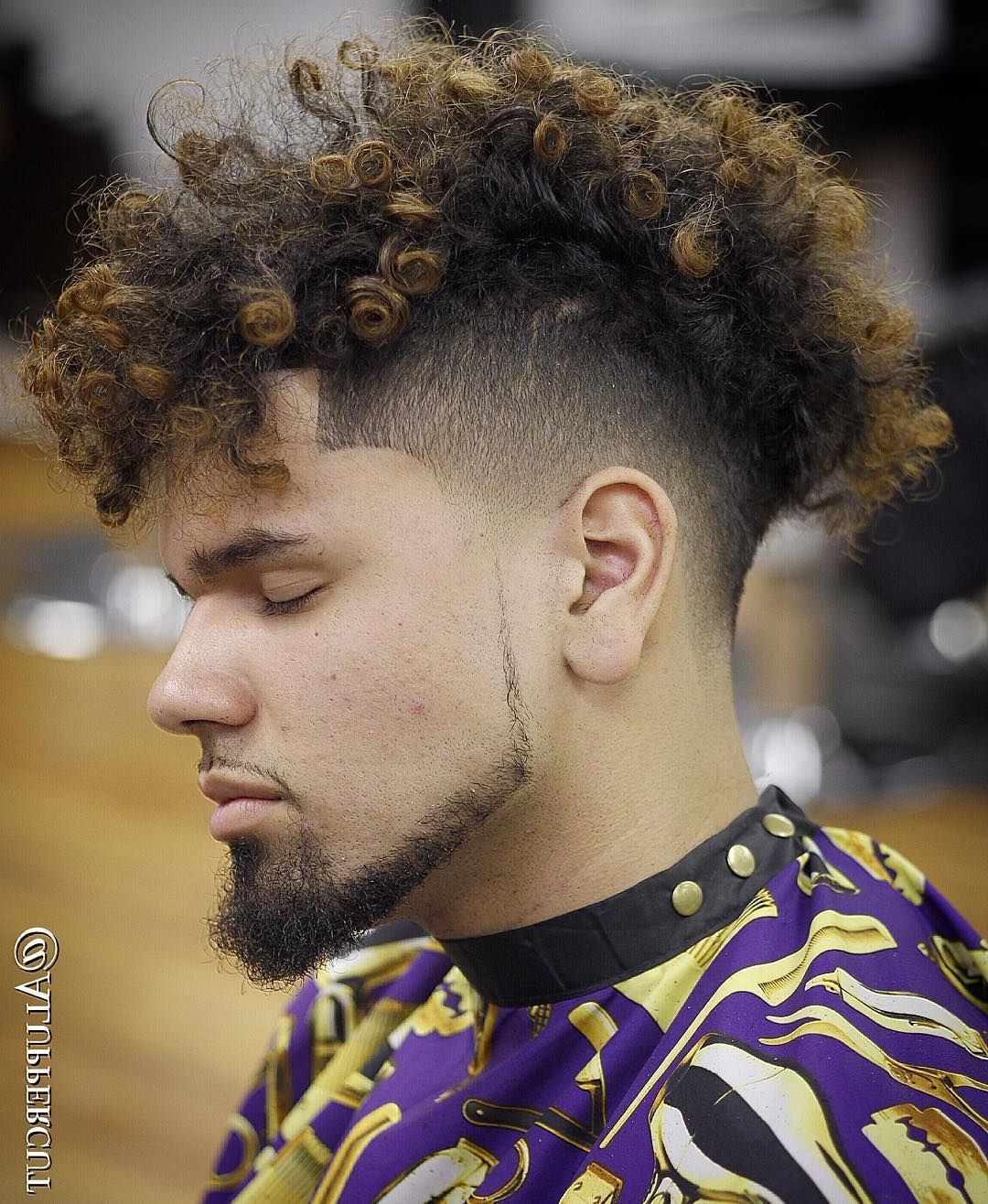 Curly Hairstyles : 40 Stylish Hairstyles For Men With Curly Hair Within Popular Classy Wavy Mohawk Hairstyles (View 16 of 20)