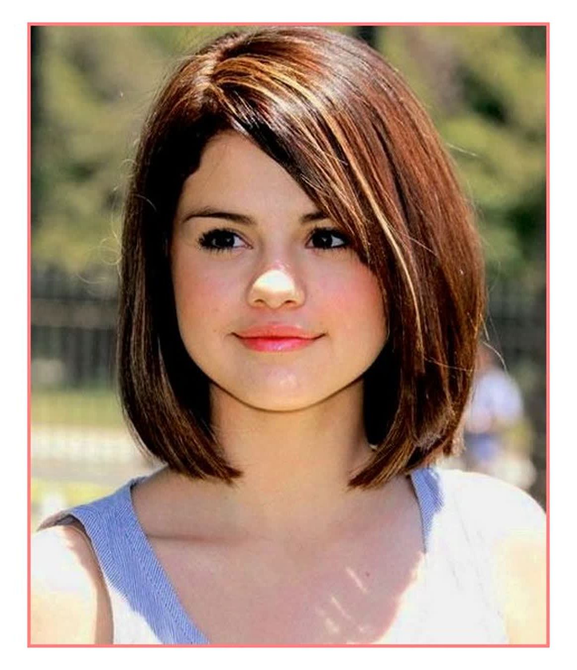 Current Medium Hairstyles For Thick Hair And Round Faces Pertaining To Hair Cuts : Shoulder Length Haircuts For Women Wonderful Medium (View 17 of 20)