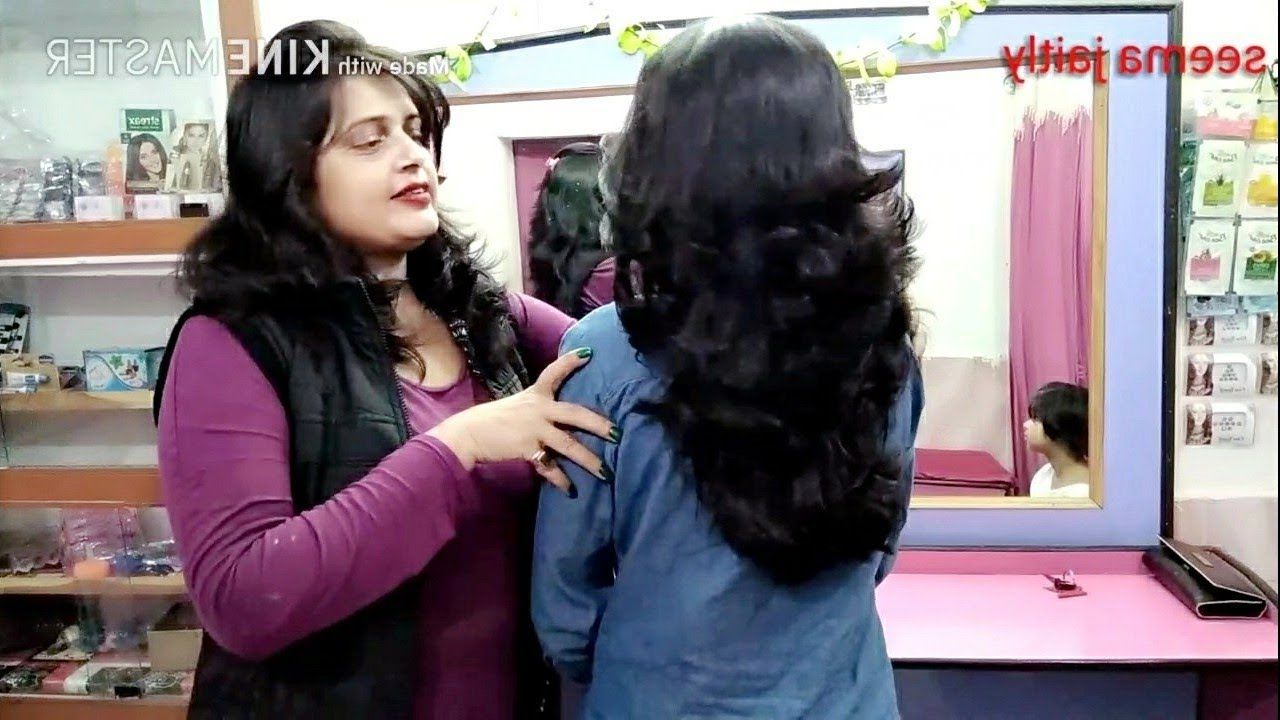 Famous Feathered V Layers Hairstyles Pertaining To Feather Cut With Layers,💇 How To Cut Feathers Cut,seema Jaitly (View 17 of 20)
