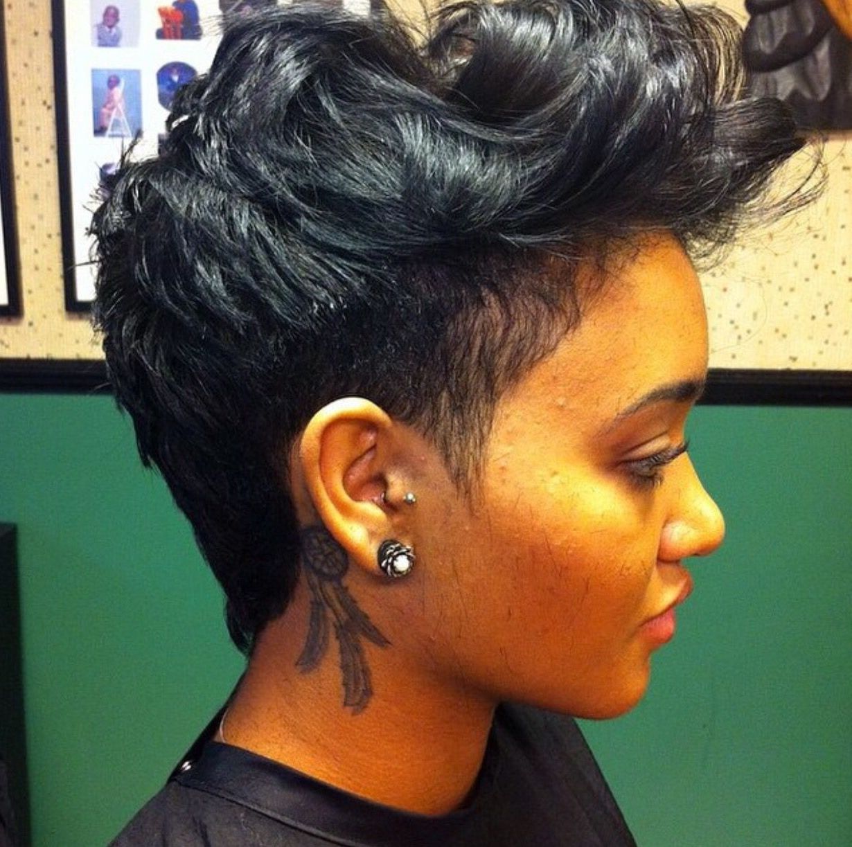 Famous Long And Lovely Mohawk Hairstyles Regarding Lovely Mohawk ❤ (View 4 of 20)
