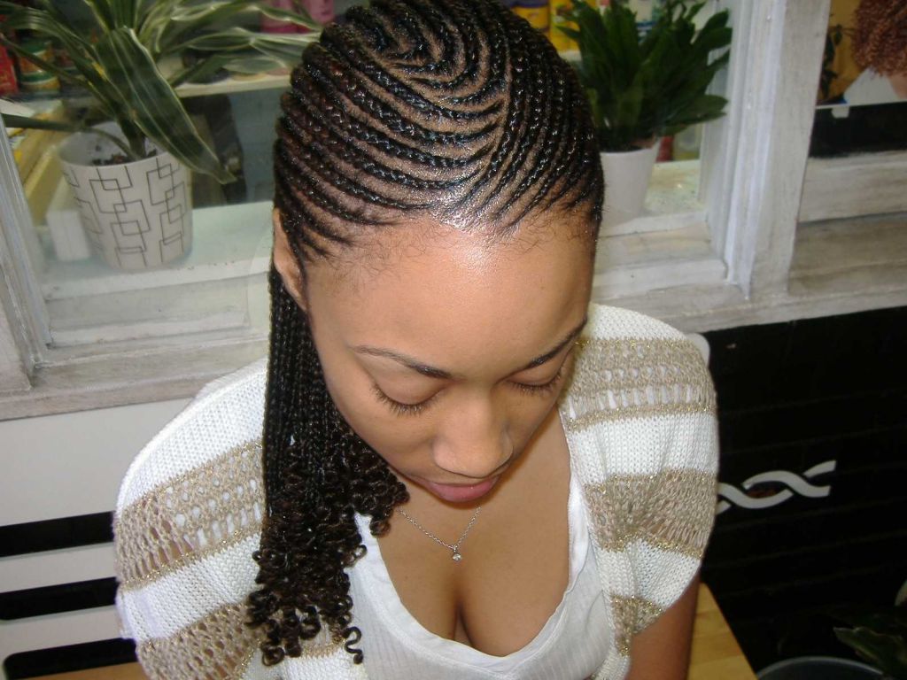 Famous Mohawk Medium Hairstyles For Black Women Regarding √ 24+ Awesome Black Women Braided Hairstyles: Braided Mohawk (View 10 of 20)