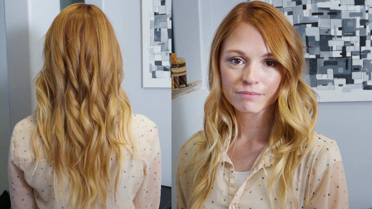 Famous Strawberry Blonde Medium Haircuts With Beautiful 4 Color Strawberry Ombre Melt // How To Color Women's Hair (View 9 of 20)