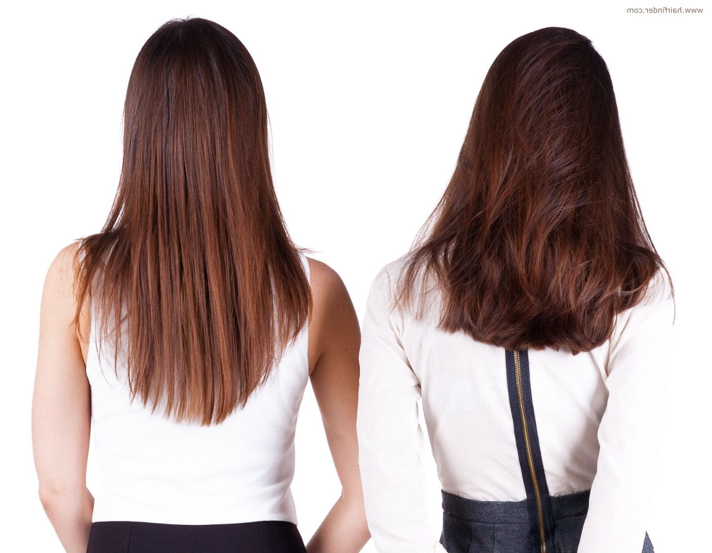 Fashionable V Shaped Layered Medium Haircuts For Cut The Back Of Long Hair In A U Shape, V Shape Or A Straight Line (View 11 of 20)