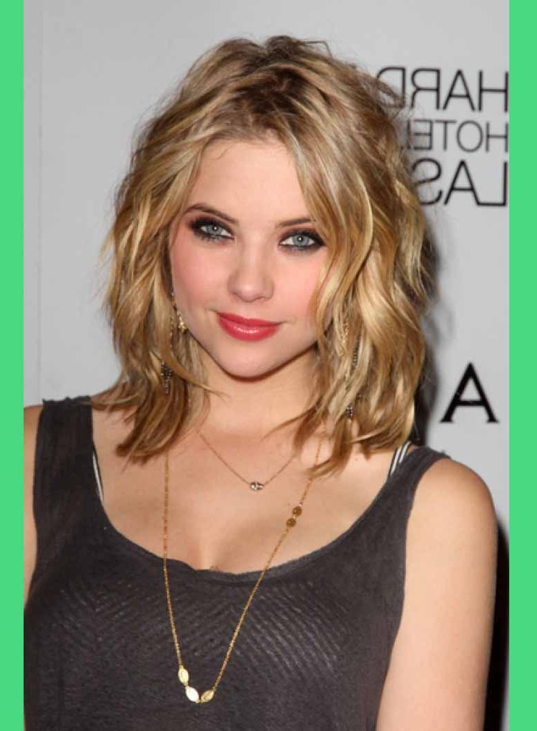 Hair Cuts : Beautiful Short Bobs For Round Faces Cutes Circular With Famous Medium Haircuts For A Round Face (View 18 of 20)