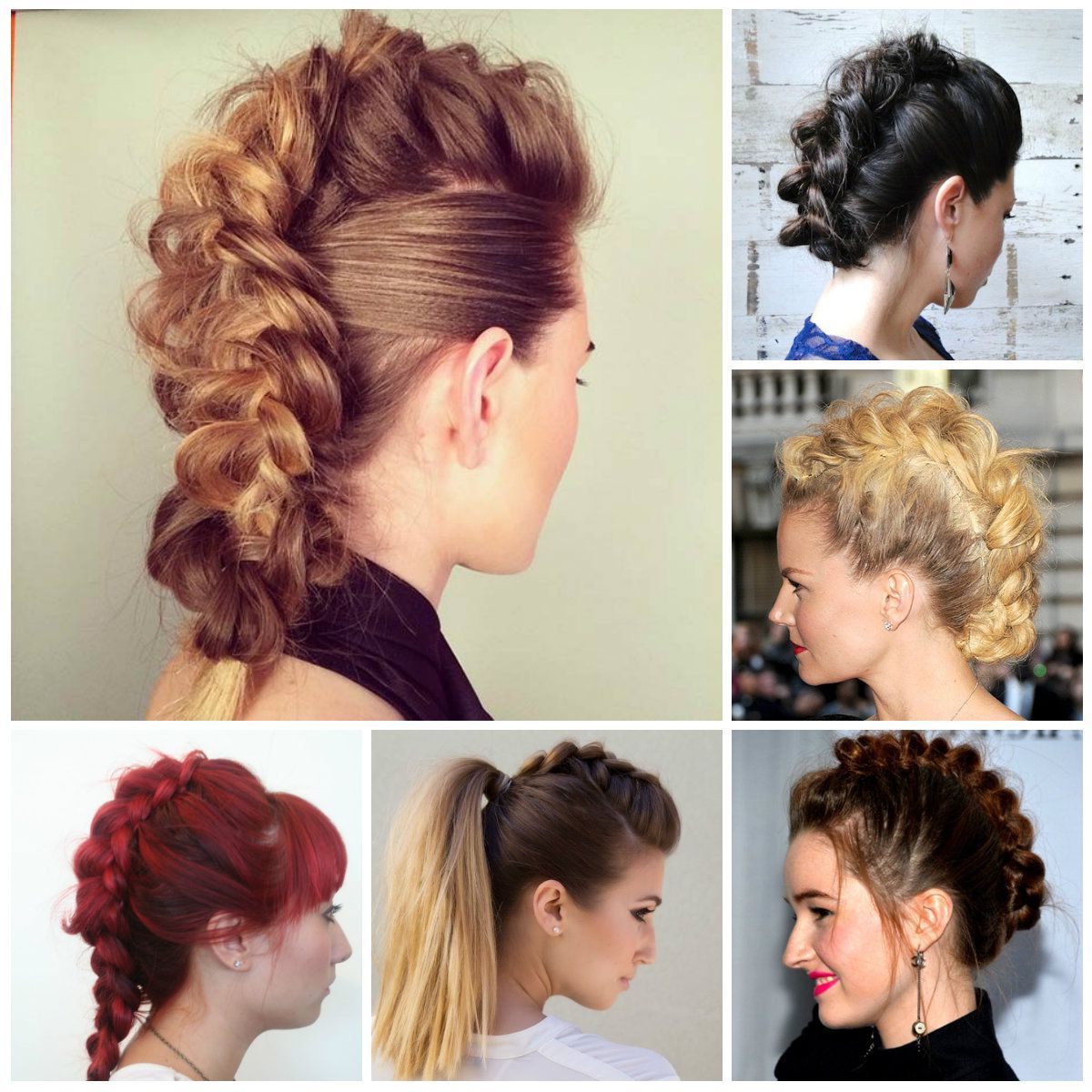 Haircuts, Hairstyles 2016 And Inside Fashionable Retro Pop Can Updo Faux Hawk Hairstyles (View 19 of 20)