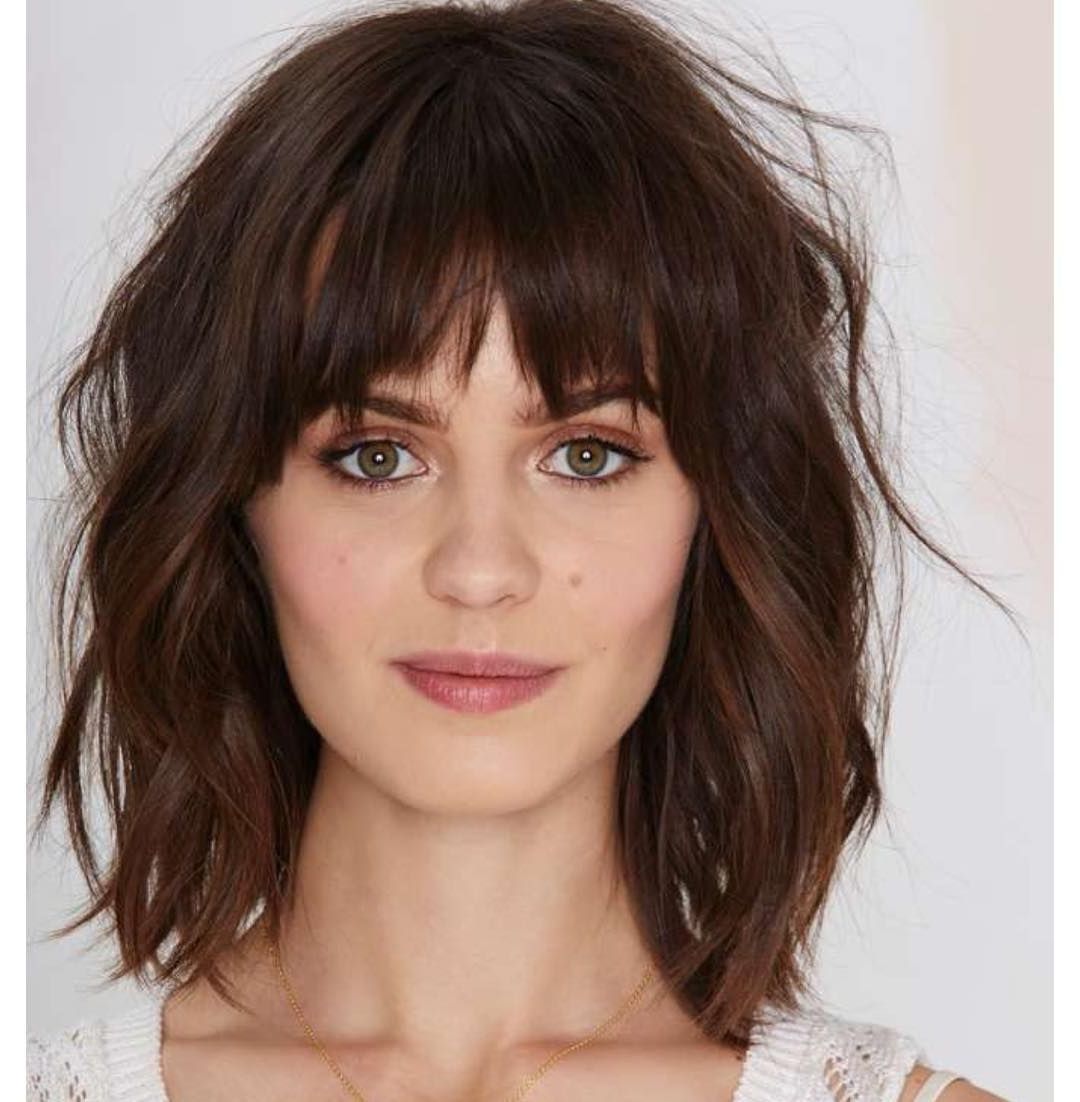Idea For Those Wanting A Haircut – With Or Without Bangs In Latest Medium Hairstyles Without Fringe (View 17 of 20)