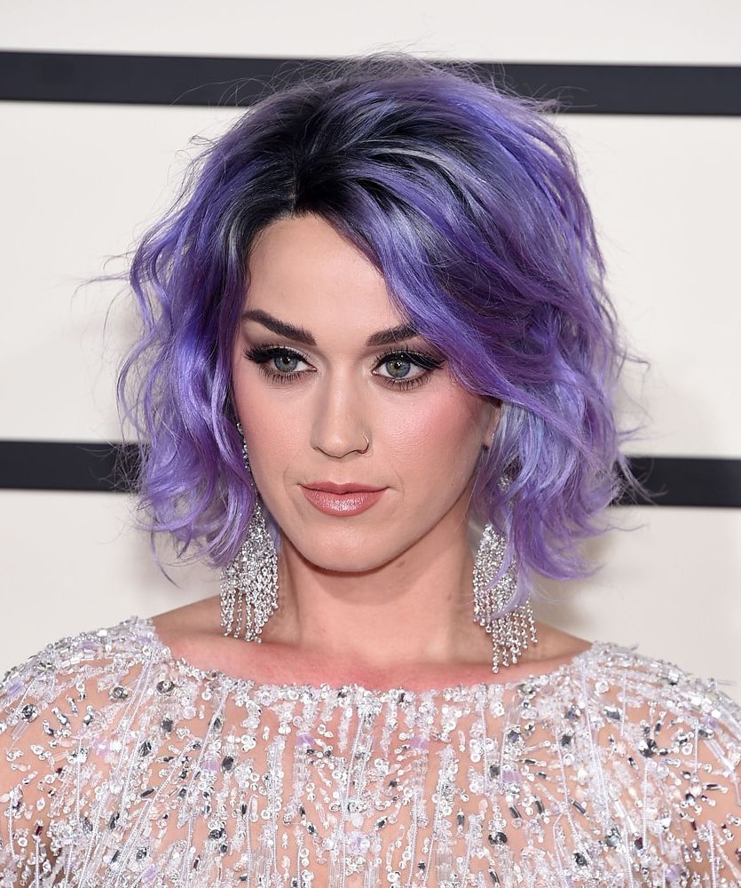 Katy Perry's Hairstyles Over The Years Throughout Fashionable Katy Perry Medium Hairstyles (View 12 of 20)
