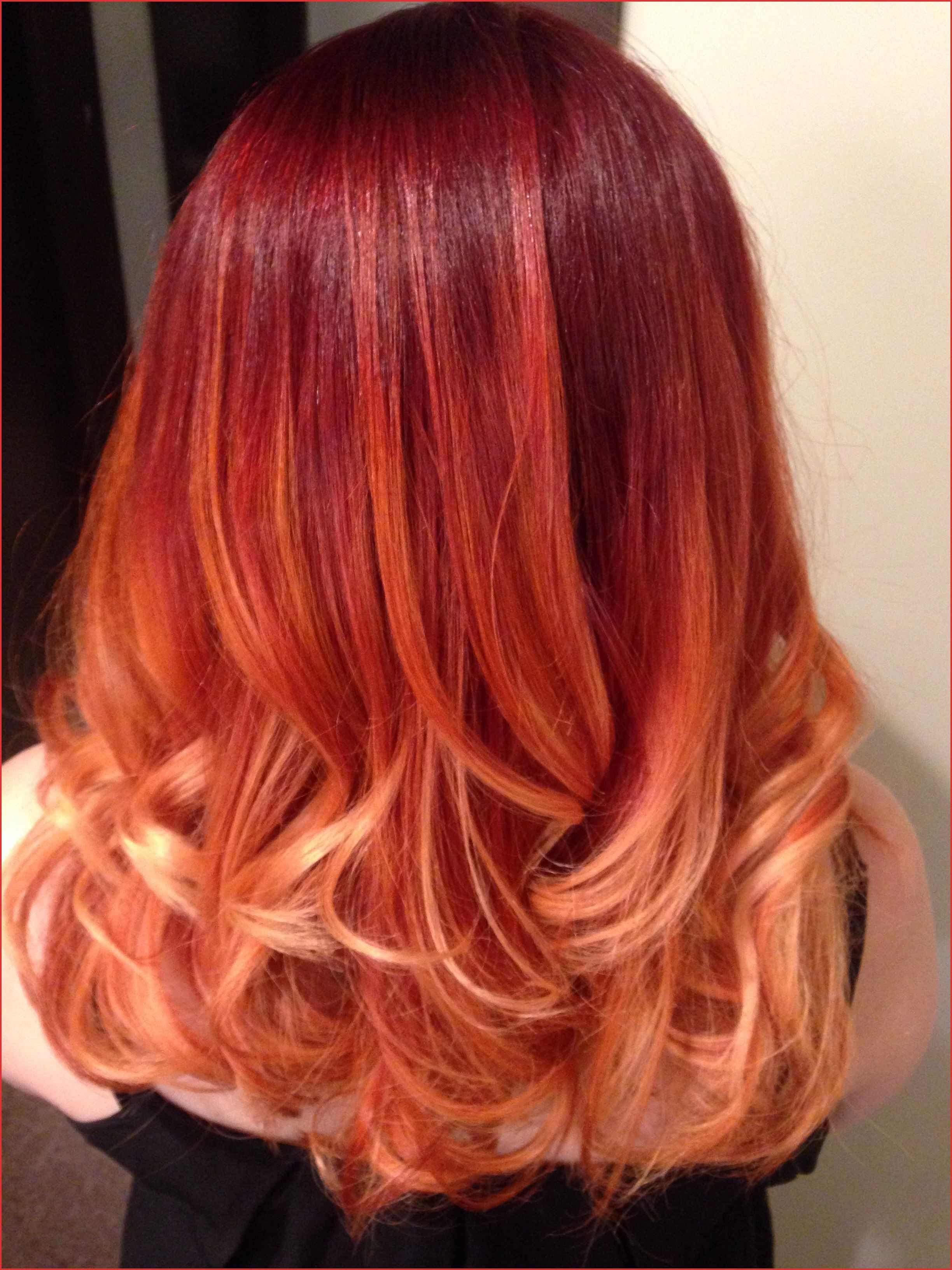 Latest Medium Haircuts With Fiery Ombre Layers Inside Red Ombre Hair Colors 19189 Long Layered Bob Red Hair With Ombre The (View 14 of 20)