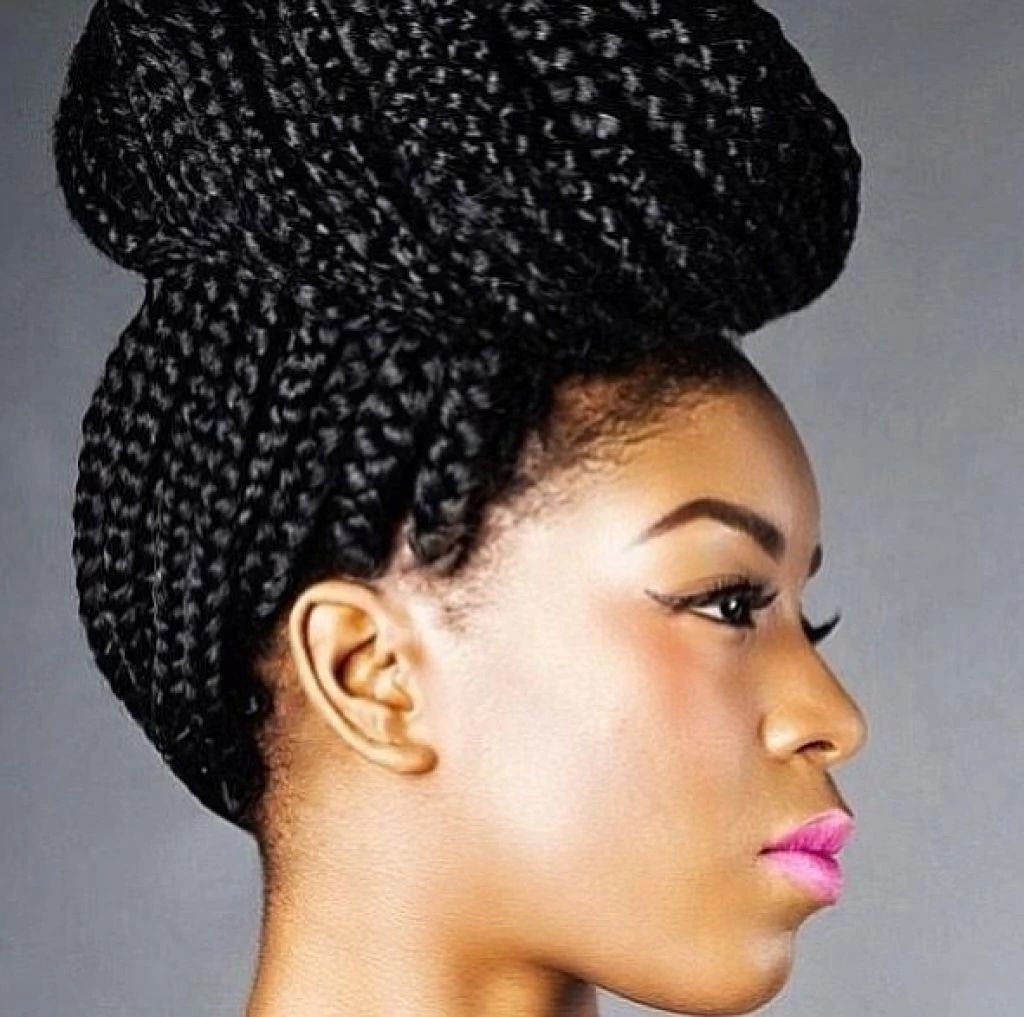 Latest Nigerian Braids Hairstyles – Ghanasummary News Within Fashionable Mohawk Hairstyles With Multiple Braids (View 17 of 20)