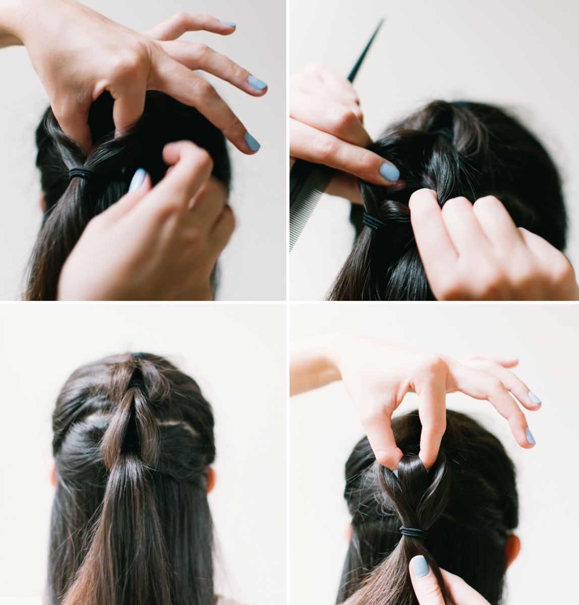 Learn To Do A Feminine And Edgy Fauxhawk Faux Braid – Verily Throughout Latest Two Trick Ponytail Faux Hawk Hairstyles (Gallery 20 of 20)
