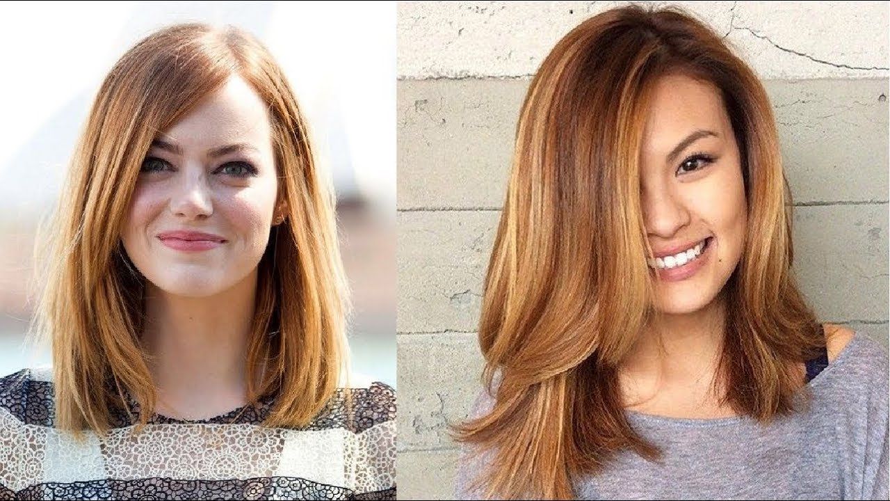 Long Bob Haircut For Round Face – Youtube Throughout Widely Used Medium Haircuts For A Round Face (Gallery 20 of 20)