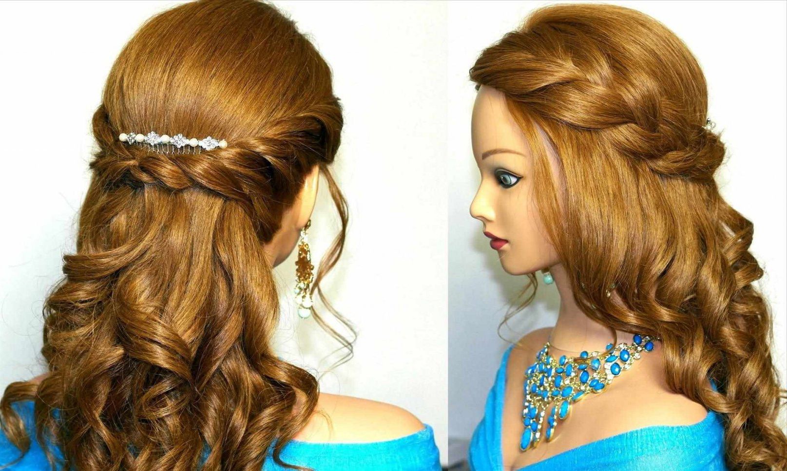 Medium Hairstyle : Dinner Hairstyles For Medium Hair Easy Indian Within Well Liked Dinner Medium Hairstyles (View 6 of 20)